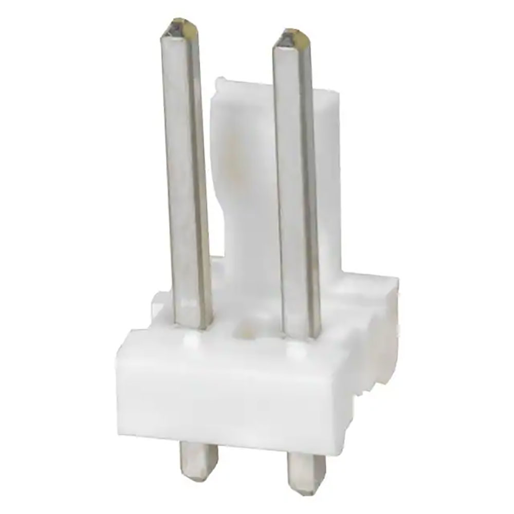 Connector Wire to Board Header 2 Position 3.96mm Solder Straight Through-Hole