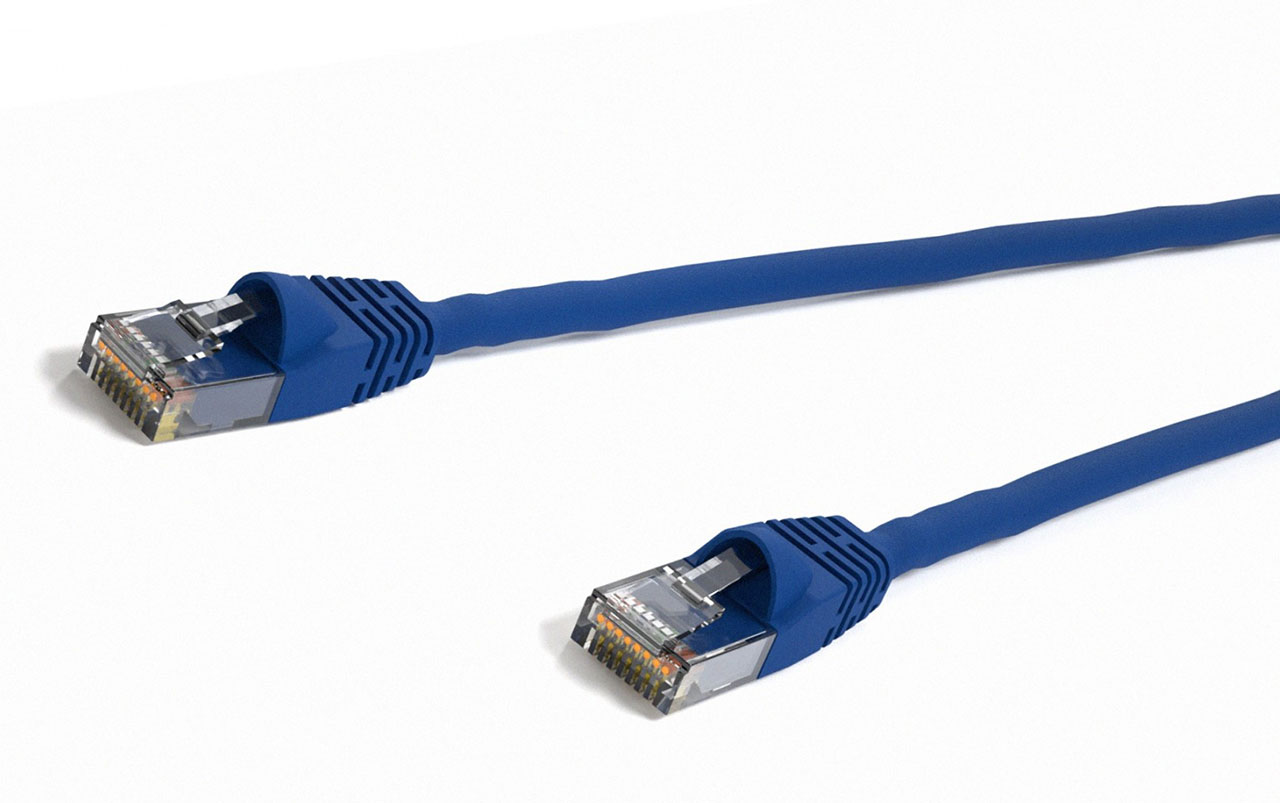 CAT6 UTP Snagless Ethernet Patch Cable 15 Feet Blue