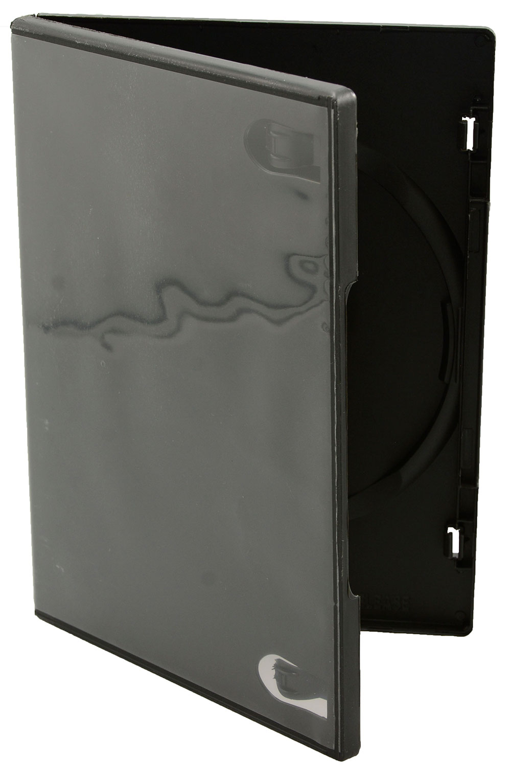 Single Disc CD/DVD/Blu-Ray Disc Case Black with Sleeve Jacket