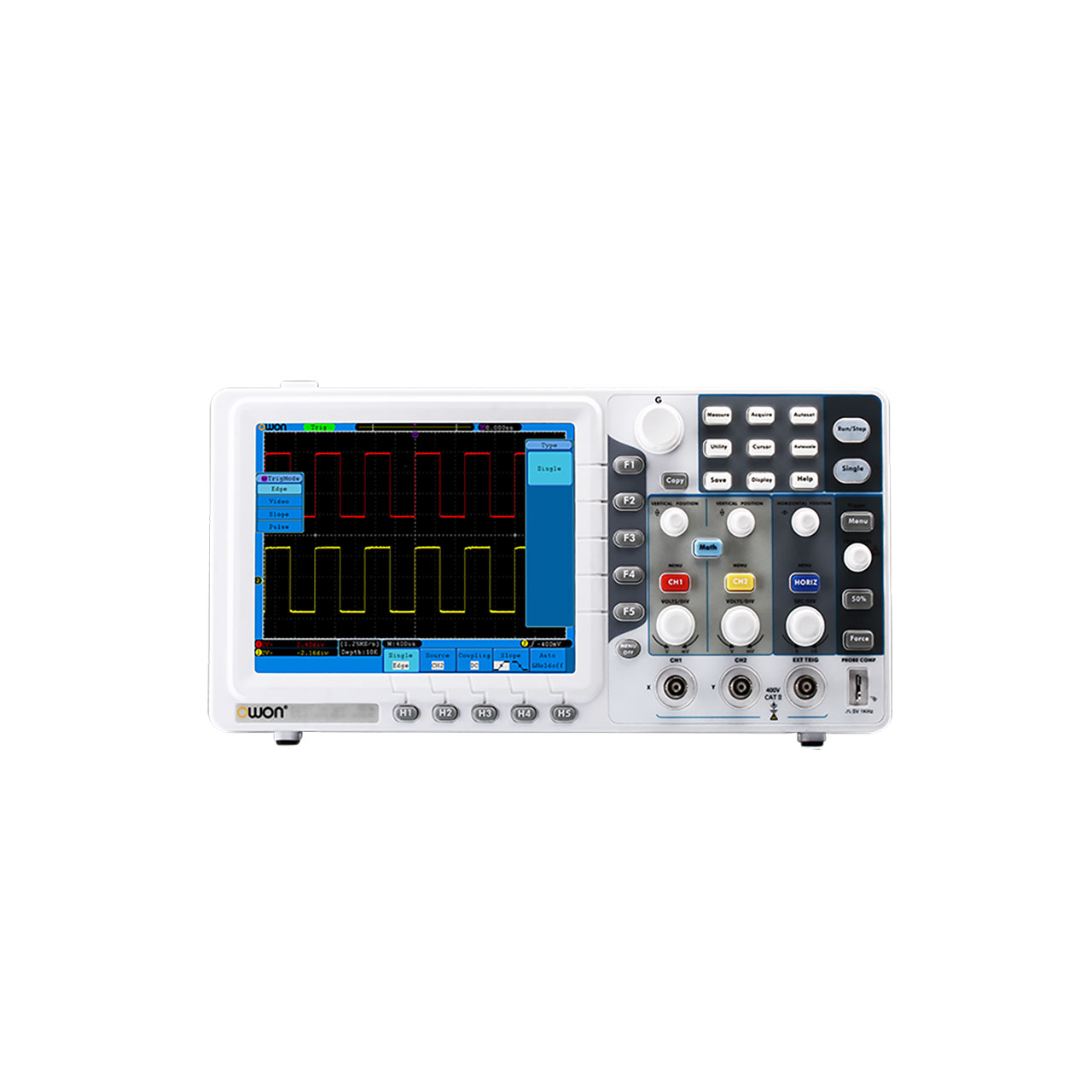 2-Channel + 1 SDS-E Series Digital Oscilloscope 125MHz 1GS/s