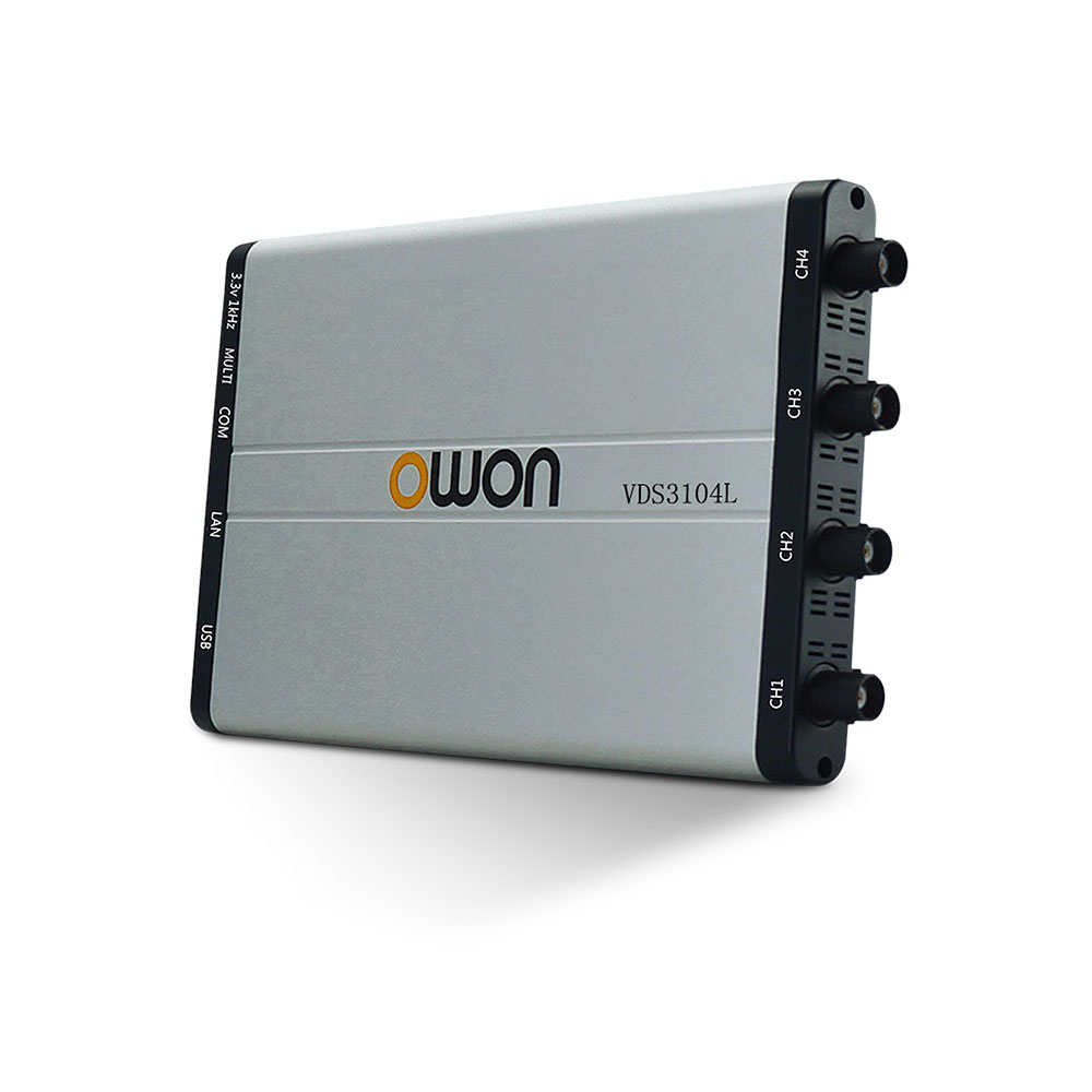 100 MHz PC Oscilloscope 4+1 (multi) Channel 1GSa/s 5M 8-bits USB 2.0 & LAN