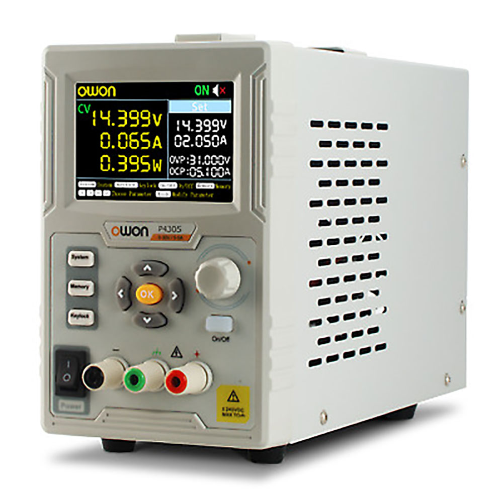 180W 60V 3A Single Channel Benchtop Linear DC Power Supply 3.7" LCD