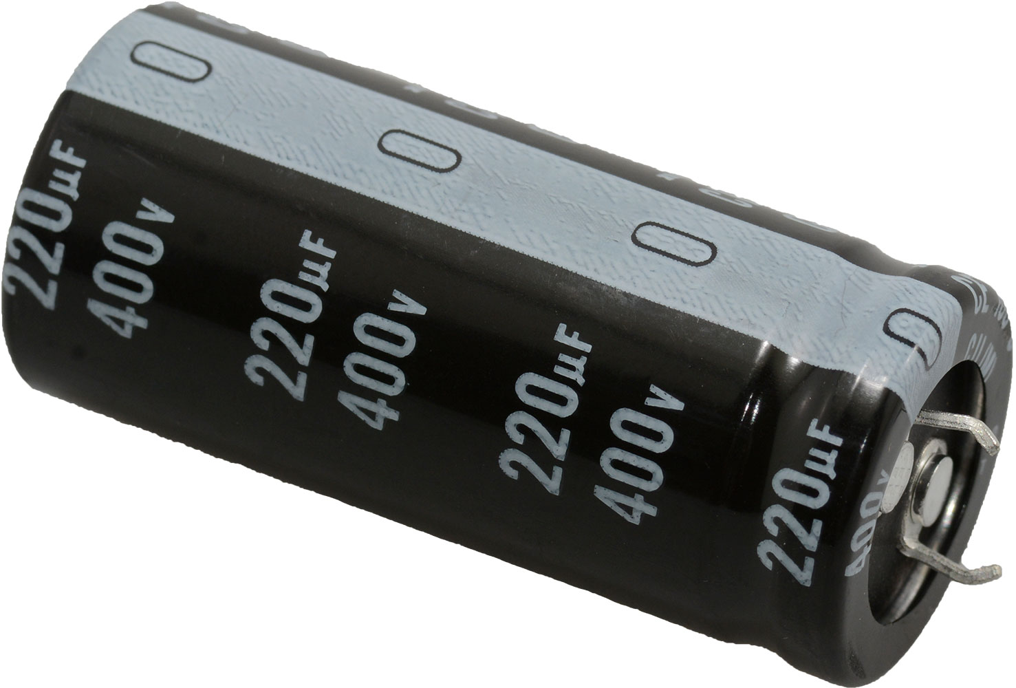 Electrolytic Radial Capacitor Snap-In 220uF 400VDC 20% 105C