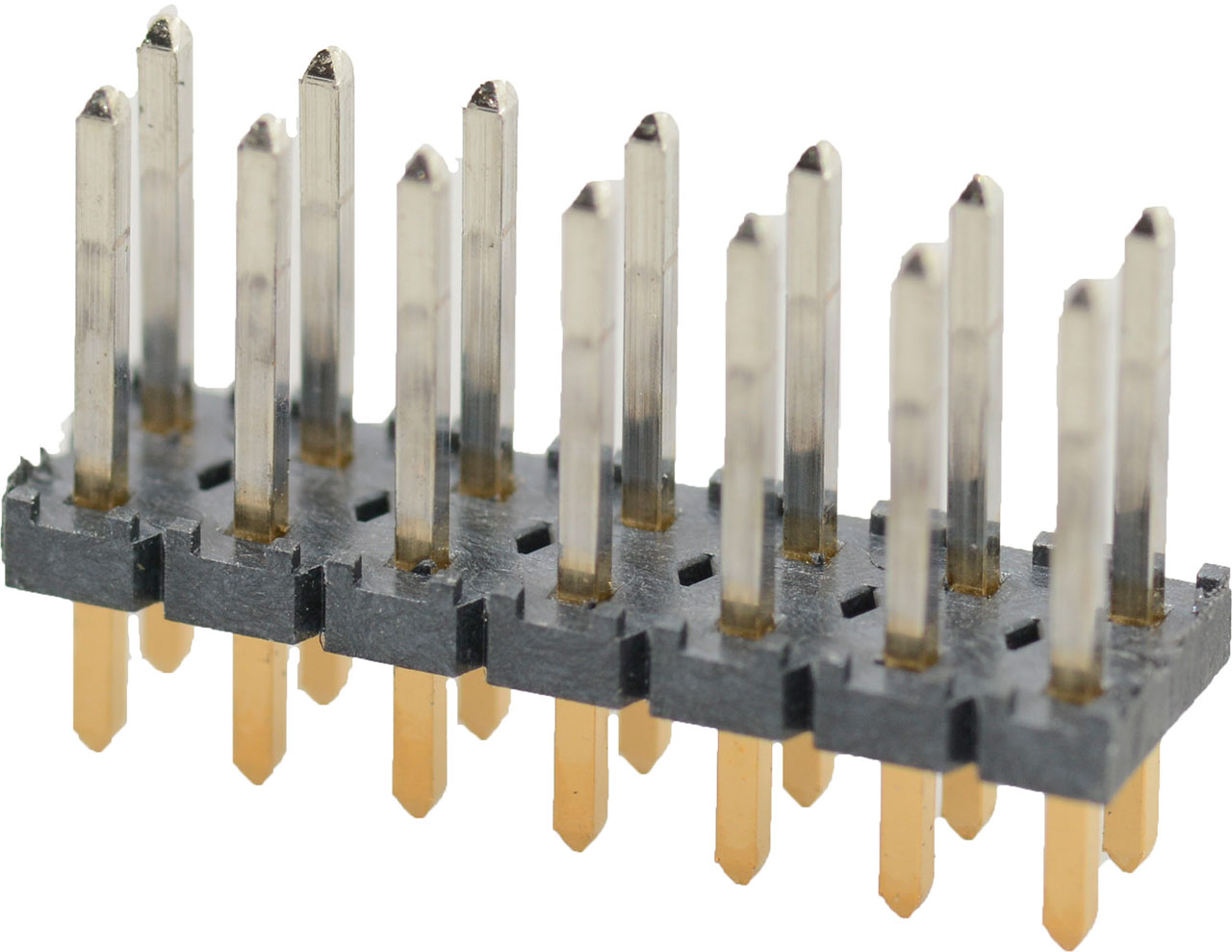 Unshrouded Connector Header Through Hole 14 Position 0.1" (2.54mm)