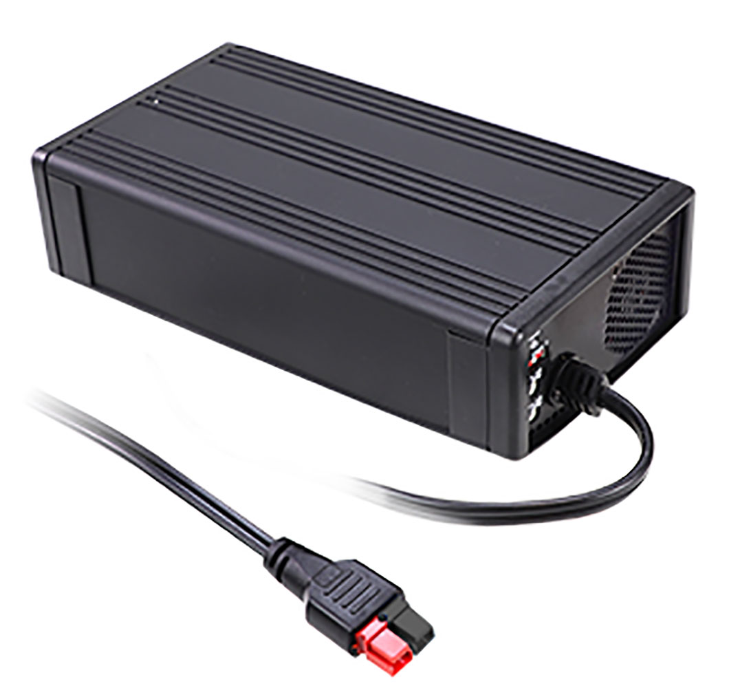 364.8W 55.2V 6A Compact Wide Output Range Battery Charger Anderson Connector