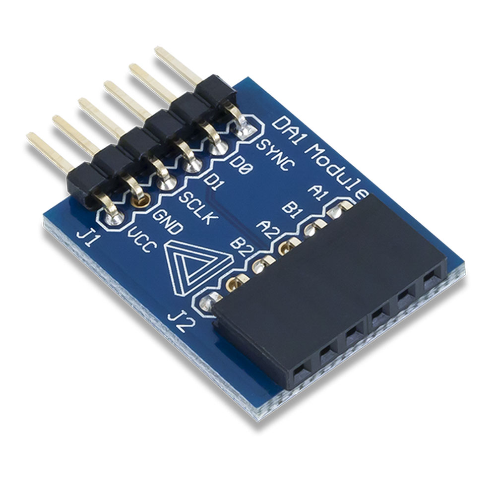 Pmod DA1: Four 8-bit D/A Outputs Module