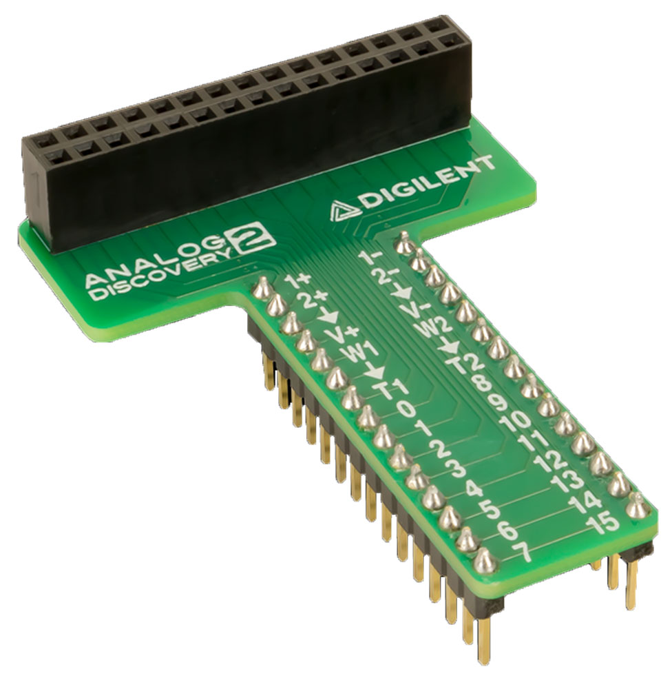 Breadboard Breakout Module for Analog Discovery