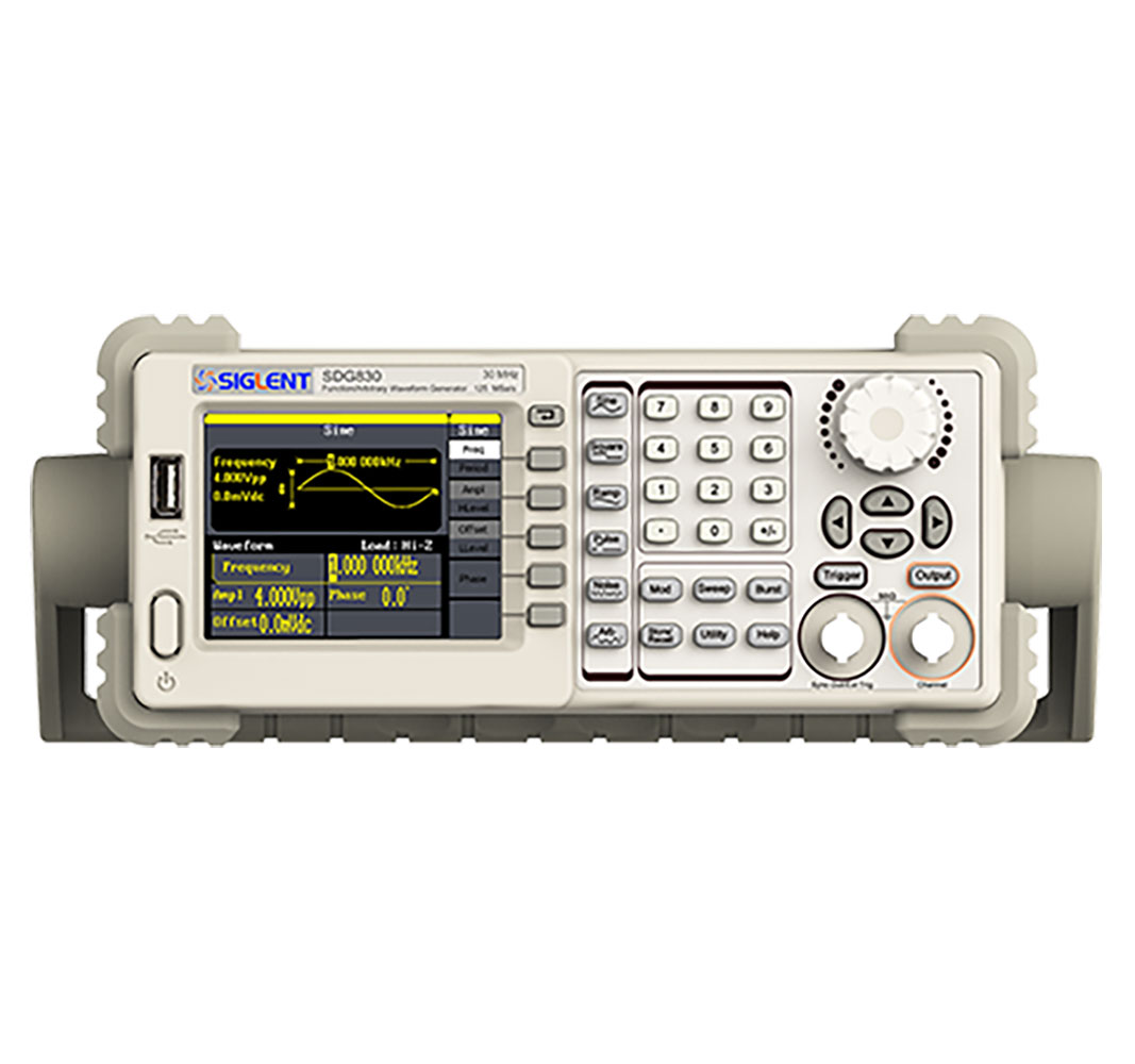 SDG830 30 MHz Function & Arbitrary Waveform Generator 125MS
