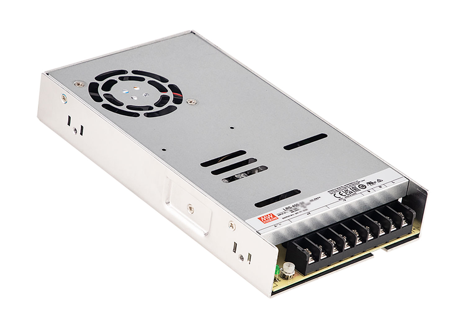450W Single Output 12V 37.5A Enclosed Switching Power Supply