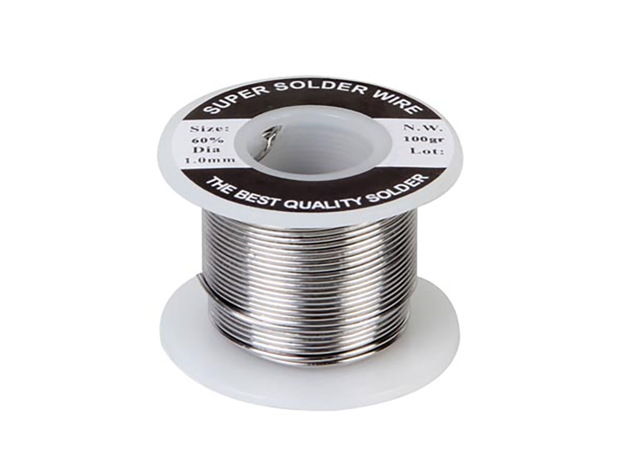 Tin Lead Solder Roll 60/40 1mm Diameter 100g