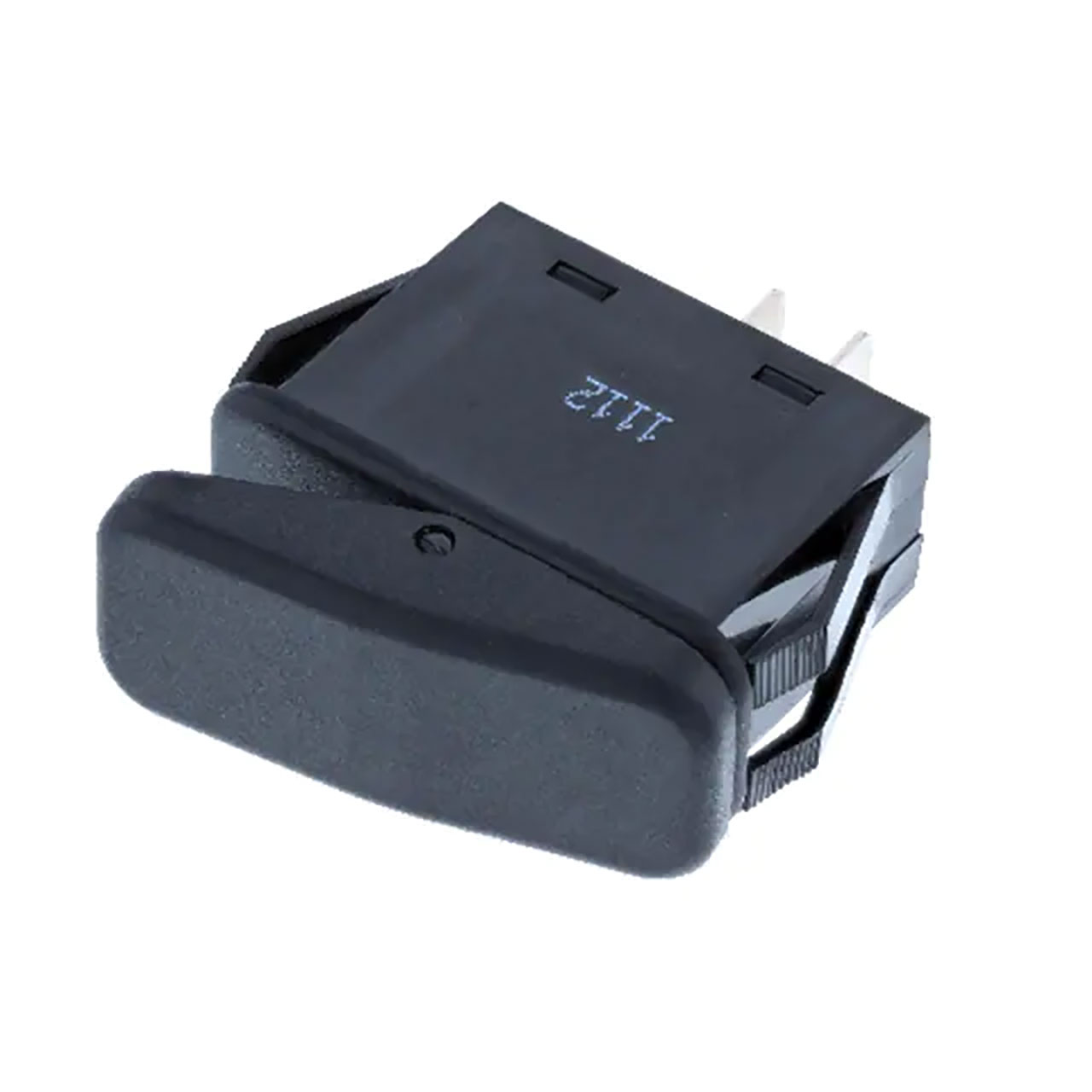 Rocker Switch SPST-NO OFF-(ON) 10A 28VDC Snap-In Panel Mount 0.25 Quick Connect IP56