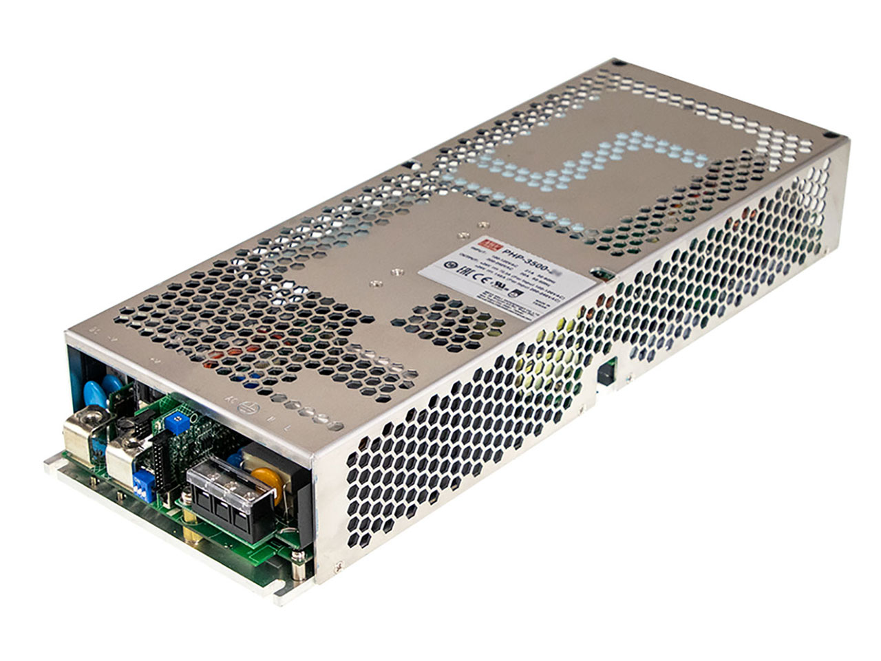 Conduction Cooling Enclosed Switching Power Supply High Voltage Output 380V 10.5A 3500W