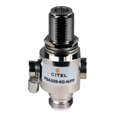 Outdoor N-Type RF Surge Protection Device GDT DC Pass 20kA IMAX