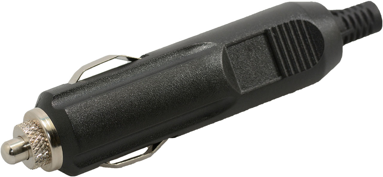 Cigarette Plug Assembly Screw with Strain Relief Solder Lugs