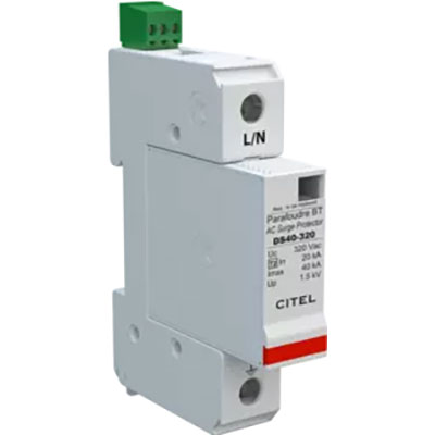 240VAC 3-Phase DIN Rail Surge Protection Device MOV 320V MCOV 40kA IMAX