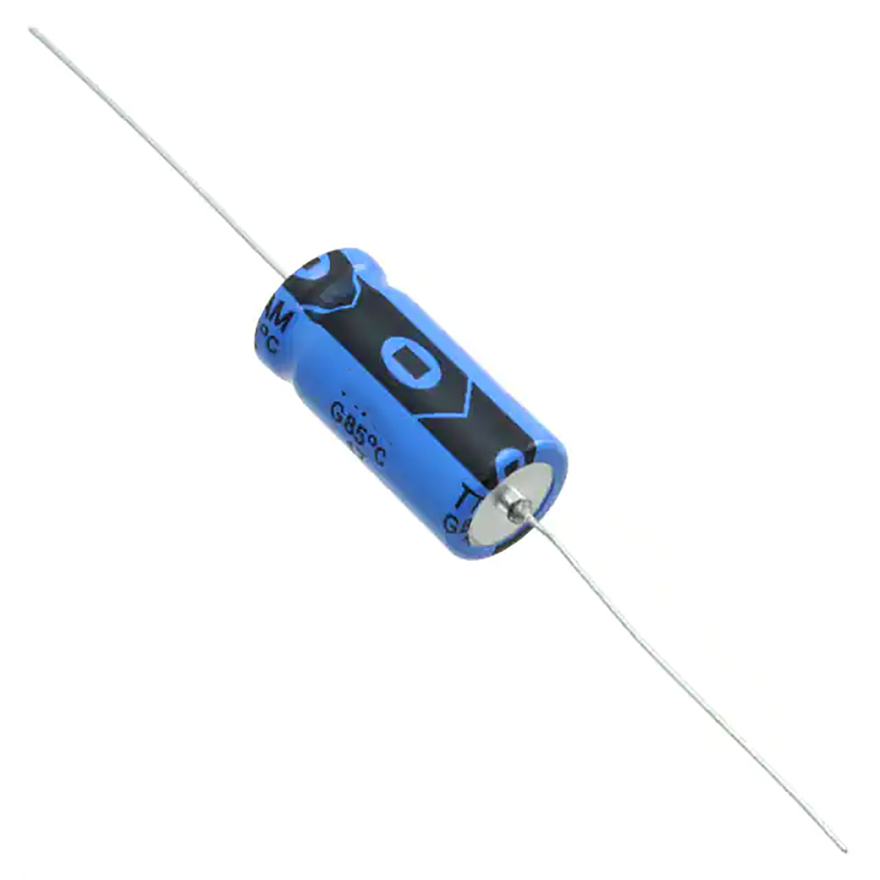 10 uF 100V Axial Electrolytic Capacitor 20%
