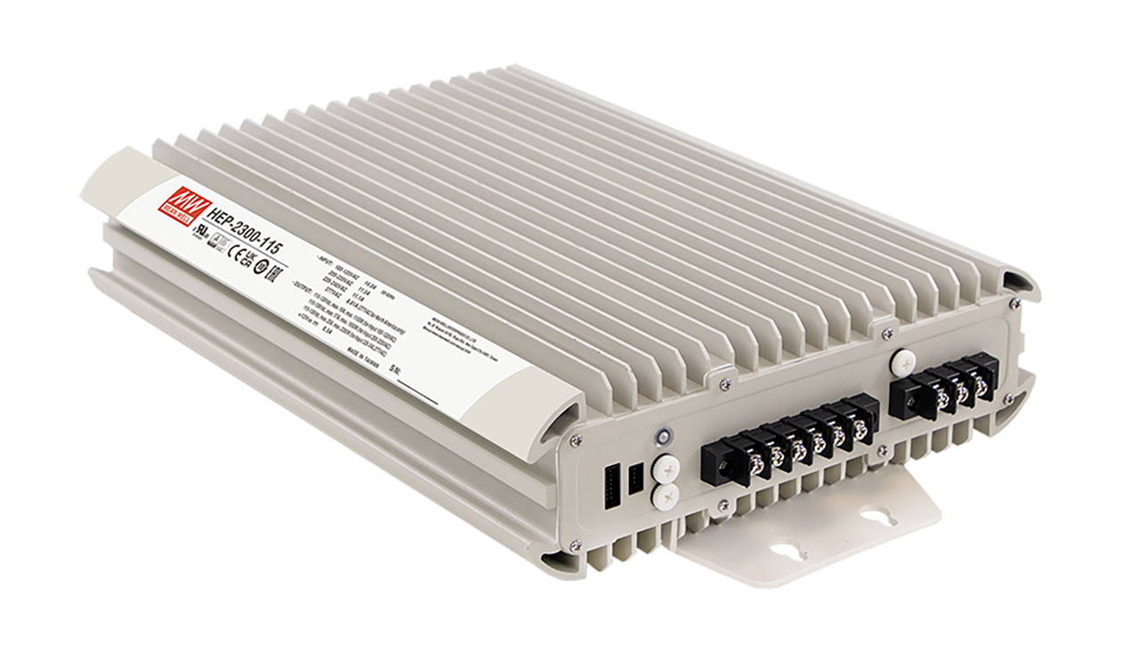 2300W 115VDC 20A High Voltage Output Power Supply for Harsh Environments Wired