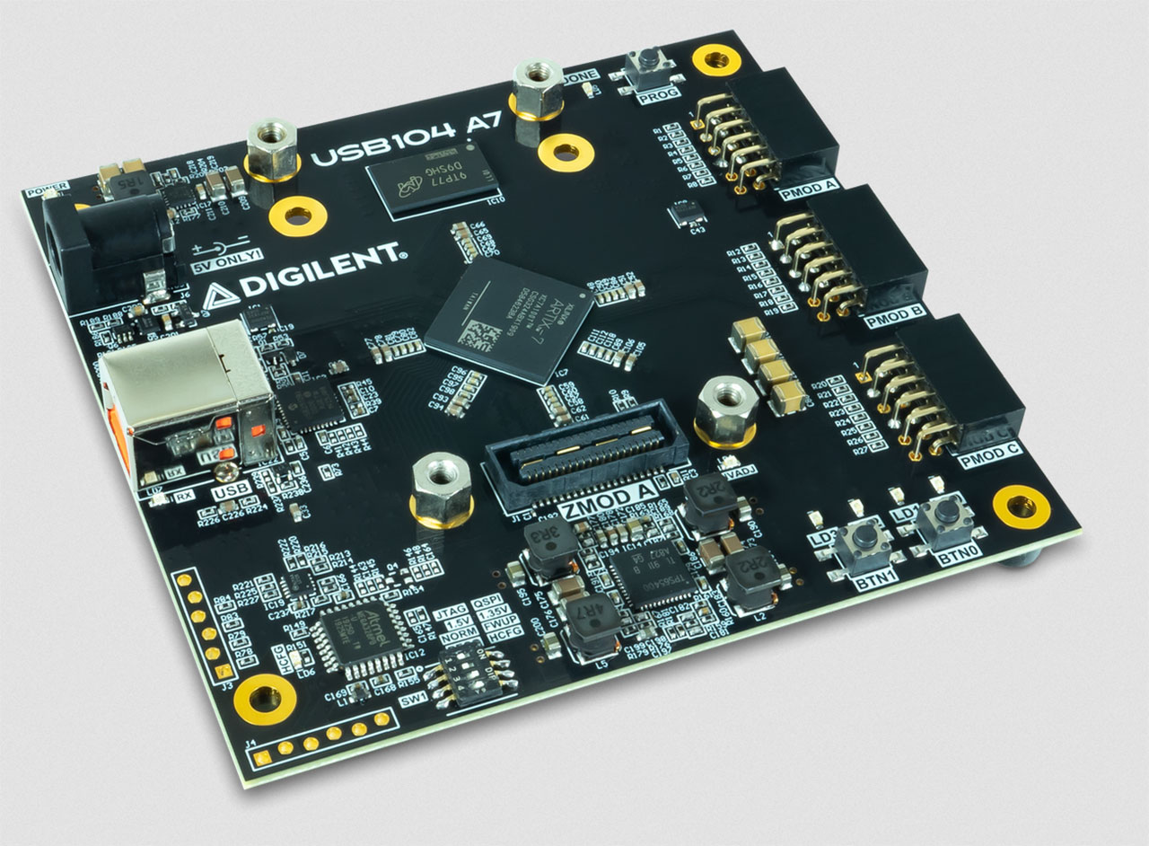 USB104 A7: Artix-7 FPGA Development Board - Zmod AWG 1411 Bundle