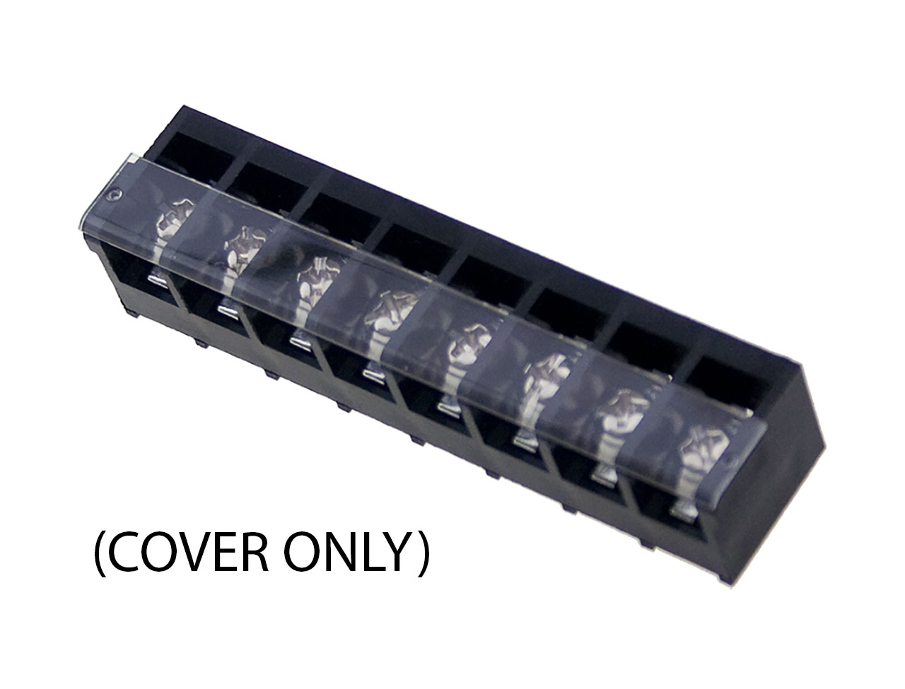 8-Position Terminal Block Cover for Mean Well Power Supplies