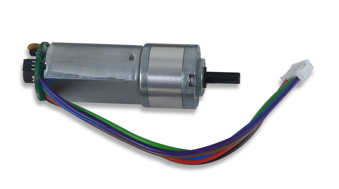 DC Motor/Gearbox (1:19 Gear Ratio): Custom 12V Motor Designed for Digilent Robot Kits