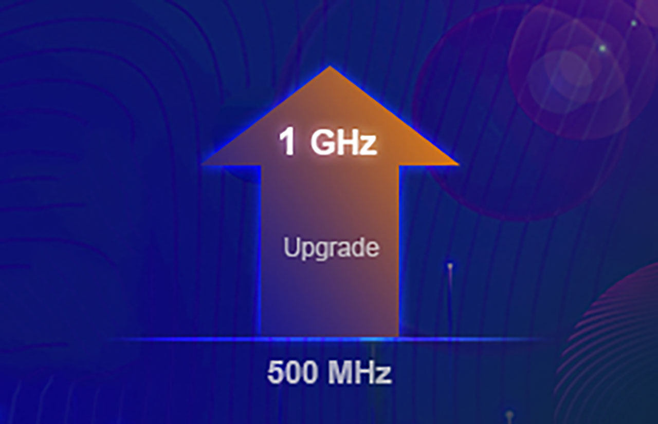 Siglent Bandwidth Upgrade 500 MHz to 1 GHz (SDG7000A)