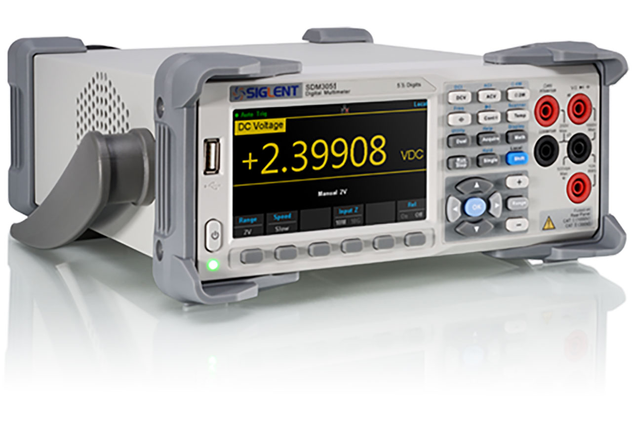 SDM3055 with Scanner Card 5-1/2 Digits Dual-Display Digital Multimeters