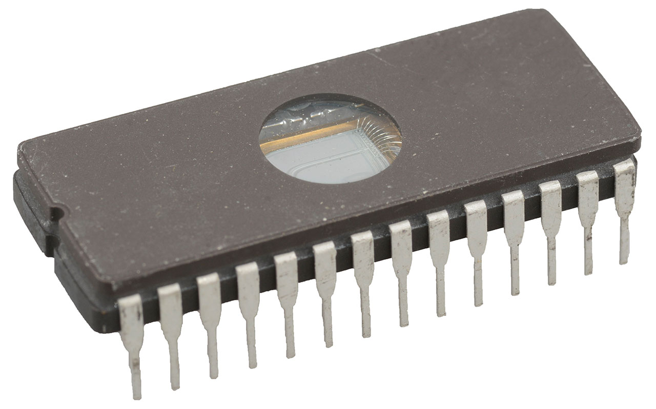 IC EPROM Memory 128Kb (16K x 8) Parallel 250ns DIP-28 UV