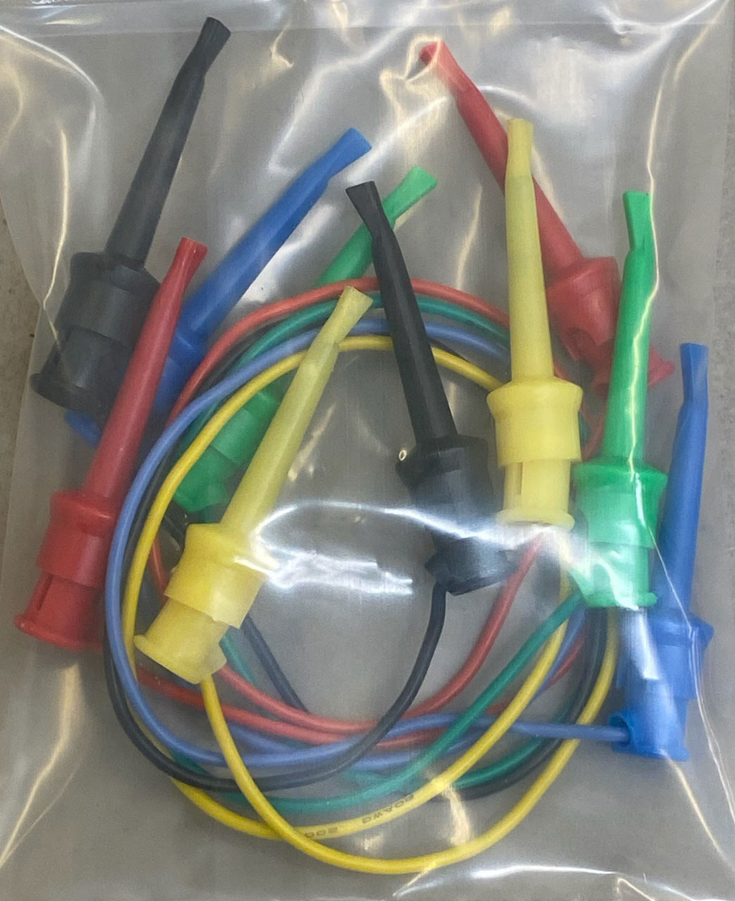 Mini-Hook to Mini-Hook Cable 18" (Set of 5)