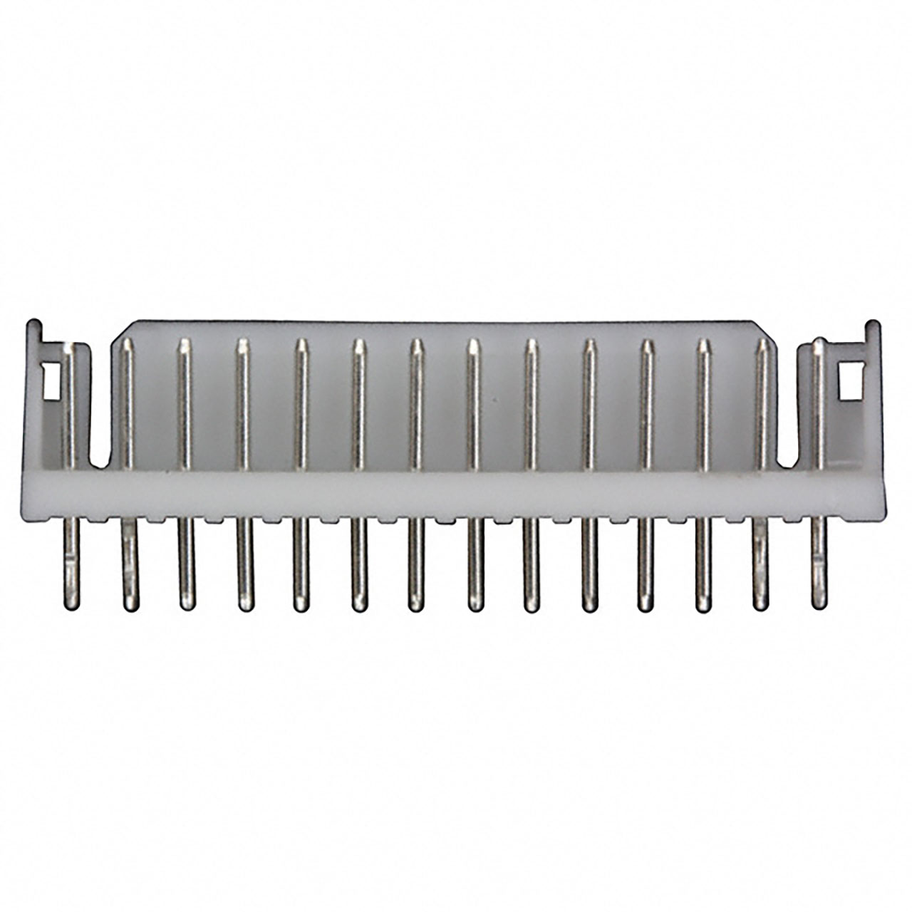 14-Position 0.079" (2mm) 3-Wall Shrouded Connector Header Through Hole