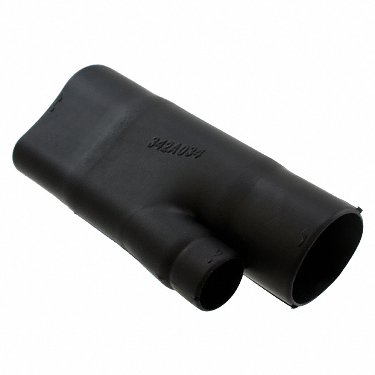 Heat Shrink Boot Transition Side Breakout 45 Degree Black for Size 34