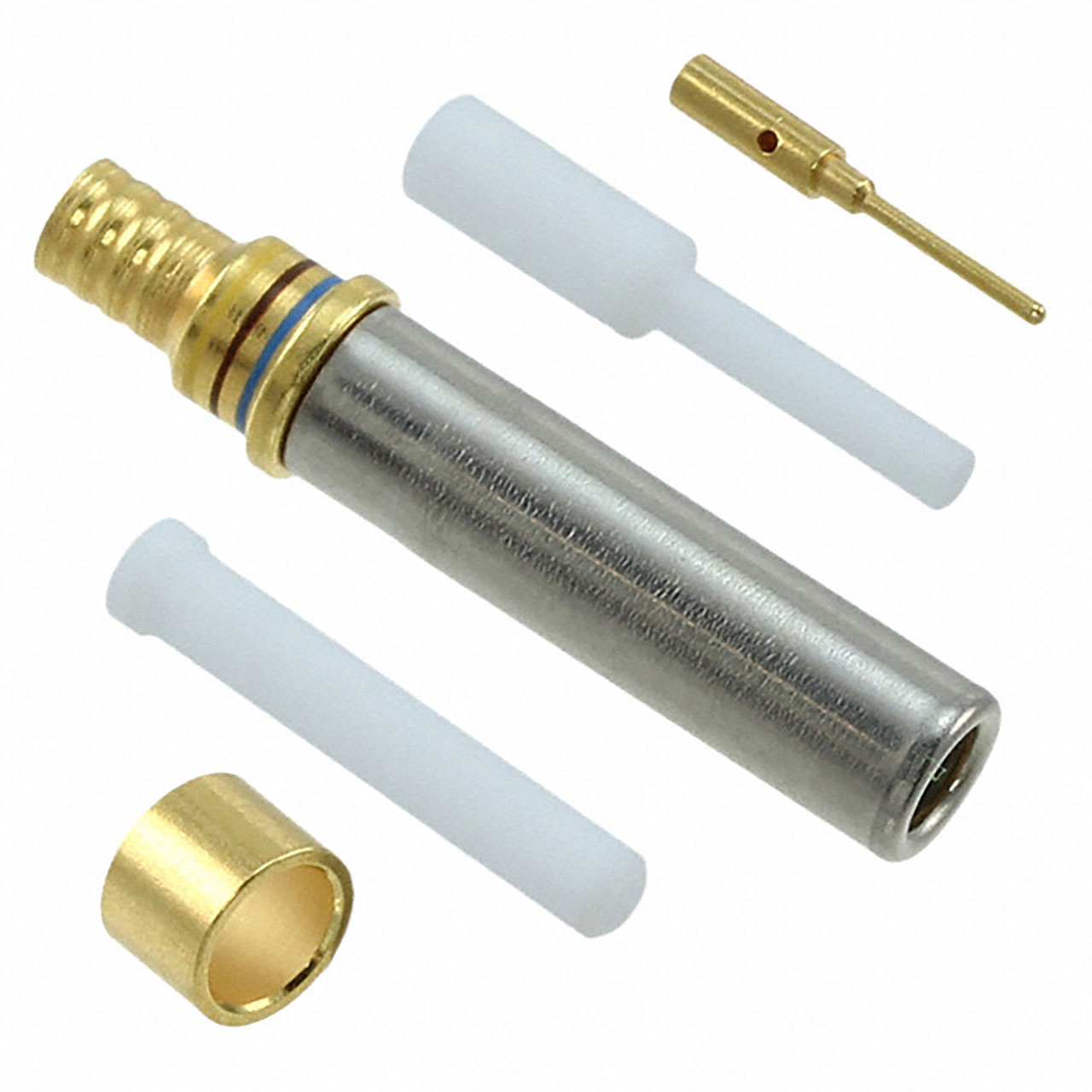 Coax Socket Pin Center Contact Size 12 Crimp Gold