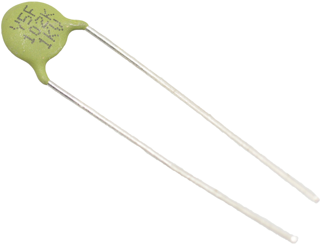 Ceramic Disc Capacitor 1000 pF 20% 1000 VDC Y5F Radial 7mm Disc