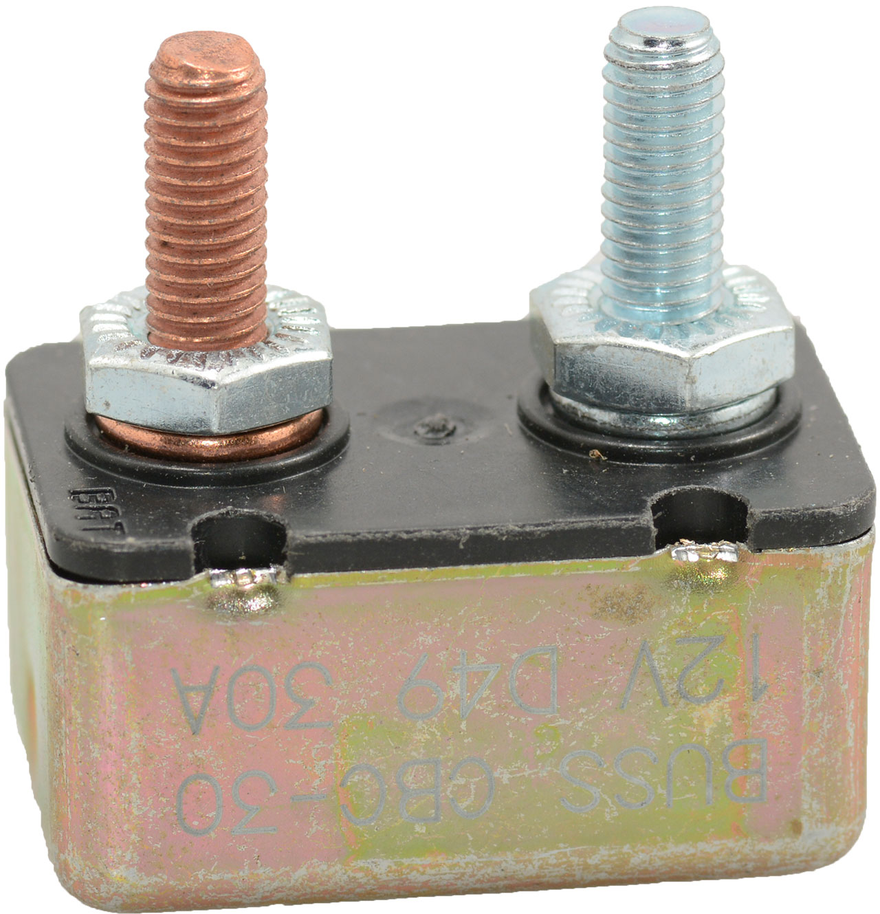 Circuit Breaker 30A AC 14 V DC Automatic Reset Chassis Mount