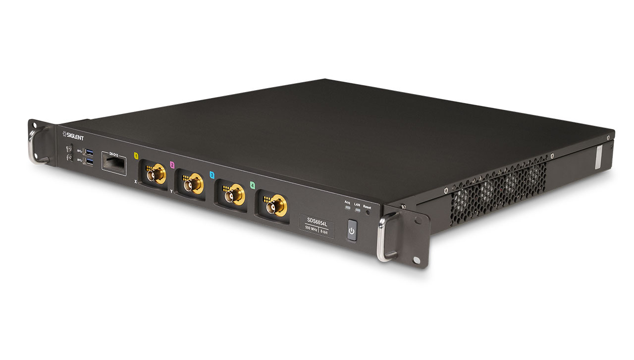 Low Profile Digital Storage Oscilloscope (DSO) 4 Channel 500 MHz 5 GSa/s 1U