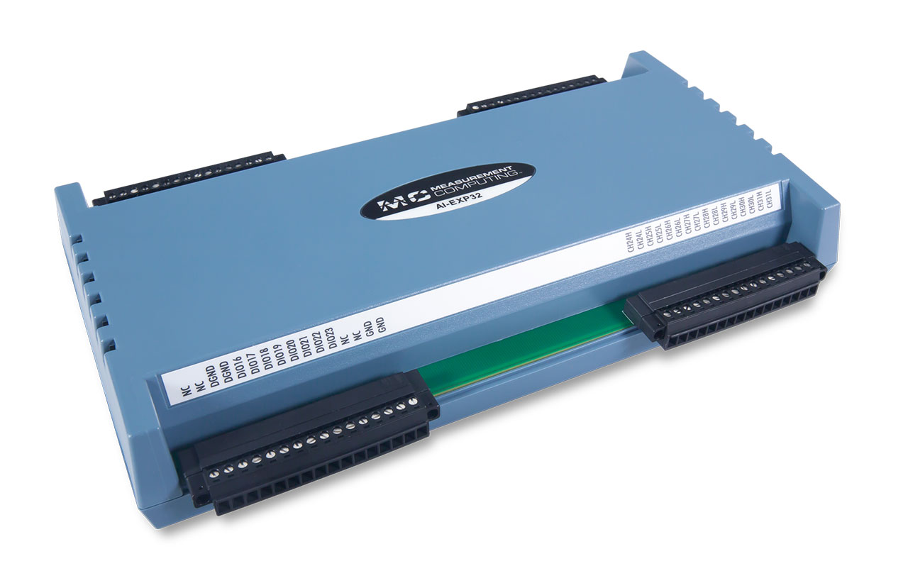 MCC AI-EXP32: Analog Expansion for USB2416 Series AI-EXP32