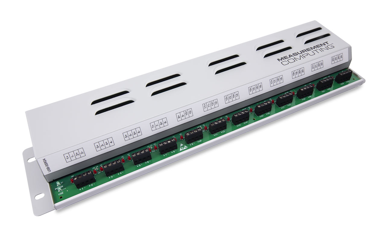 MCC USB-SSR 24: 24 Channel Solid-State Digital I/O USB Device