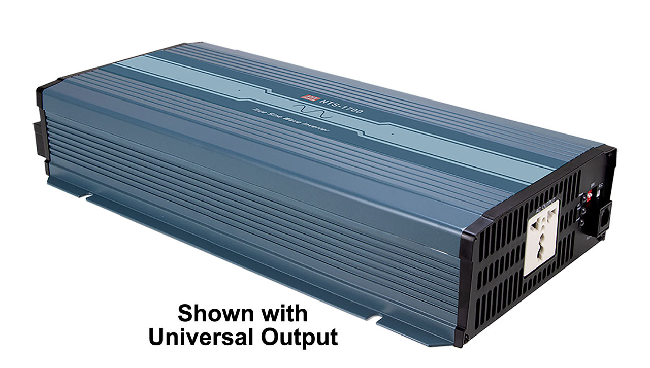 220VAC Output 1700W True Sine Wave DC-AC Power Inverter China Socket 12VDC 170A Input