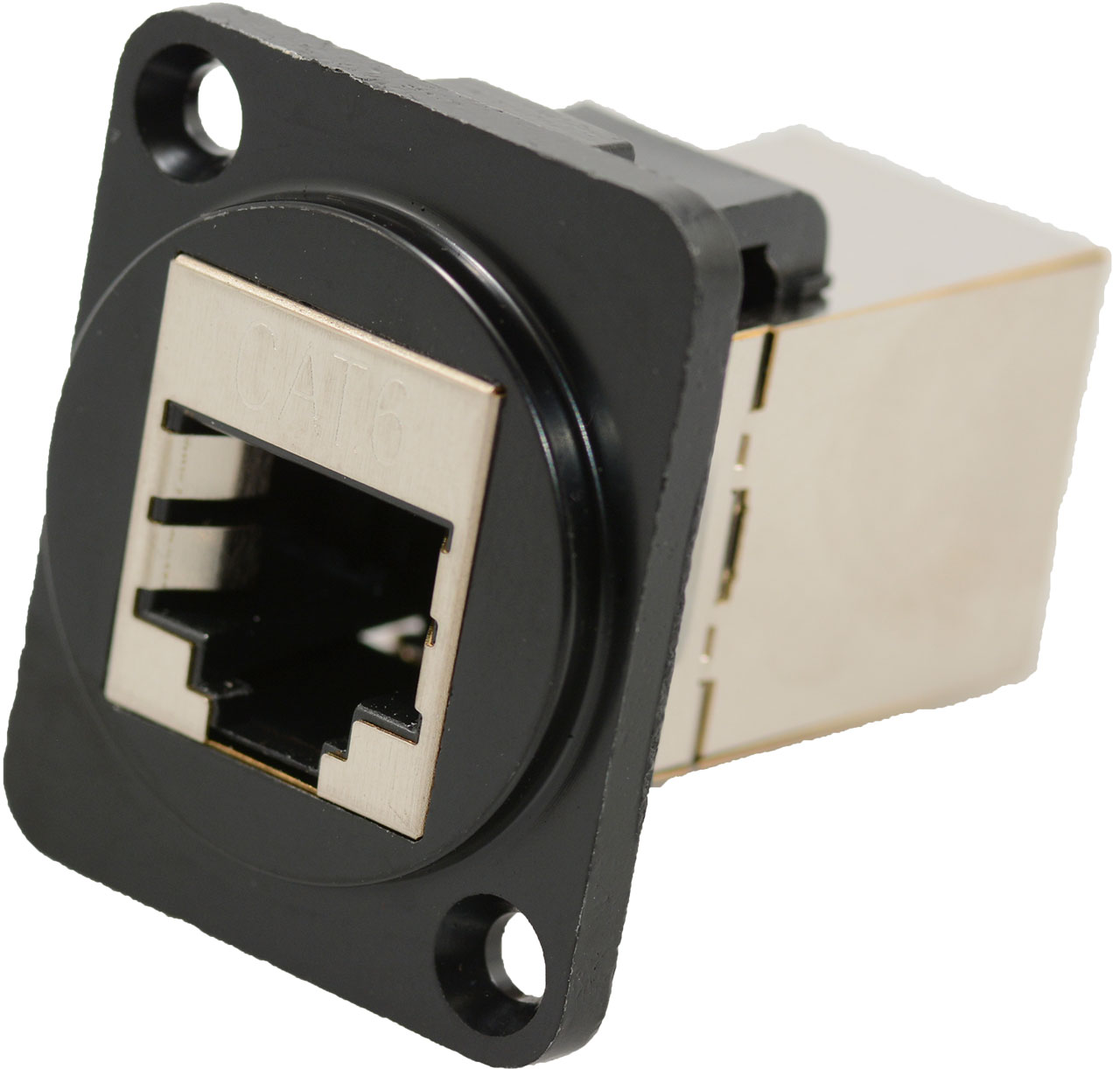 Modular Coupler Connector Jack 8P8C RJ45 to Jack Cat6 Shielded