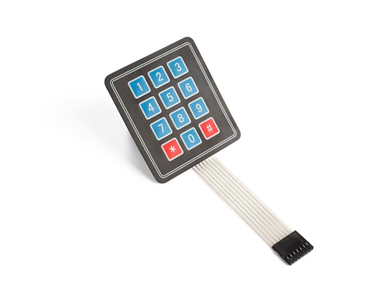 3 x 4 Matrix Membrane Keypad