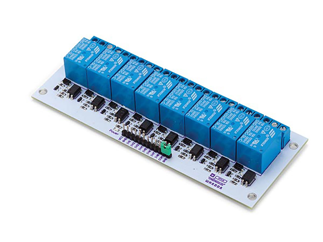 Velleman 8-Channel Relay Module (Non-Inductive) by Whadda