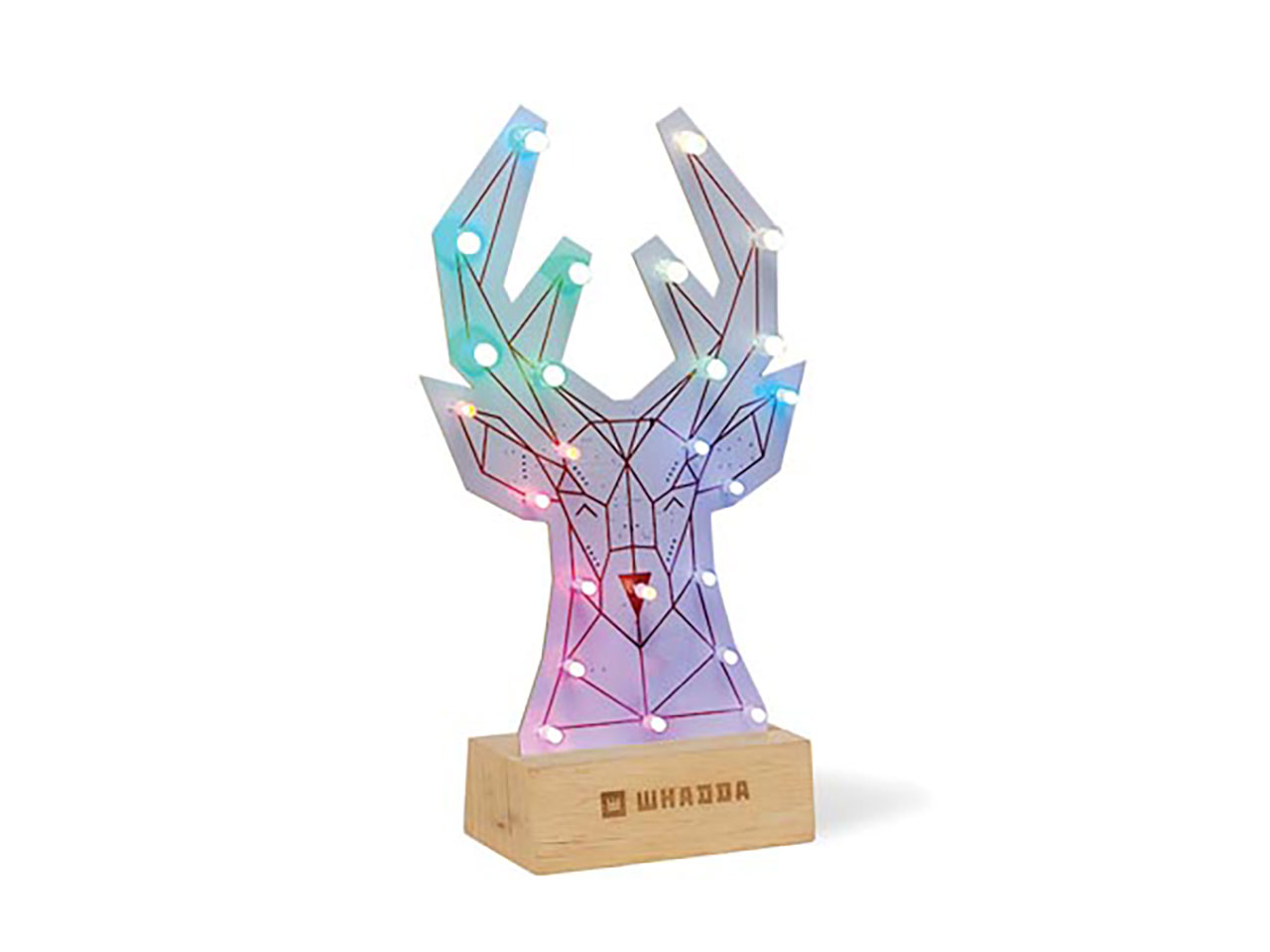 Velleman Poly Reindeer XL Soldering & Programming Kit (Assembly Required) by Whadda