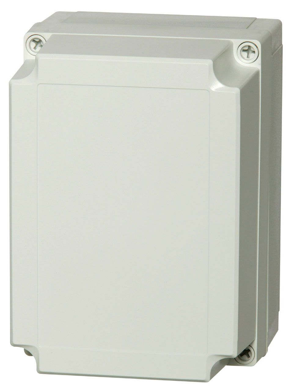 MNX Series Polycarbonate Enclosure 5" Wide x 3" Deep x 7" High Gray Cover UL 508 2" Base Depth