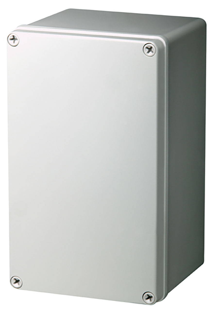 PICCOLO Series Polycarbonate Enclosure 5.49"W x 3.73"D x 9.01"H UL508 Opaque Cover