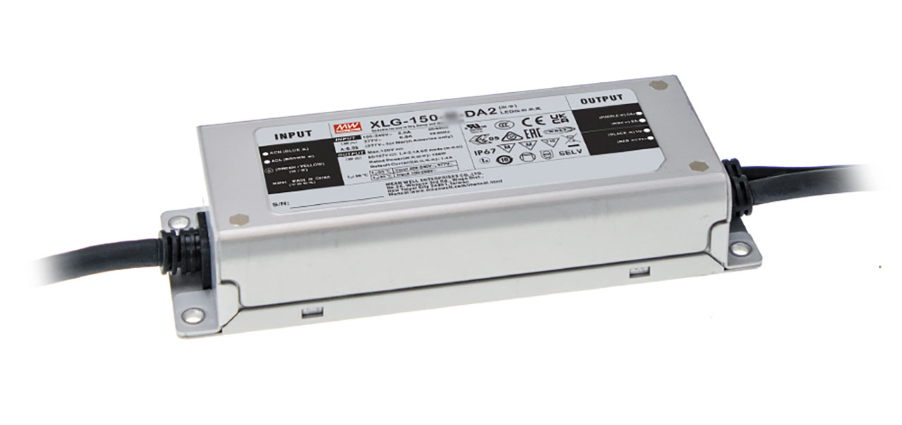 150W Constant Power Mode LED Driver with DALI-2 Dimming 700mA 120-214VDC