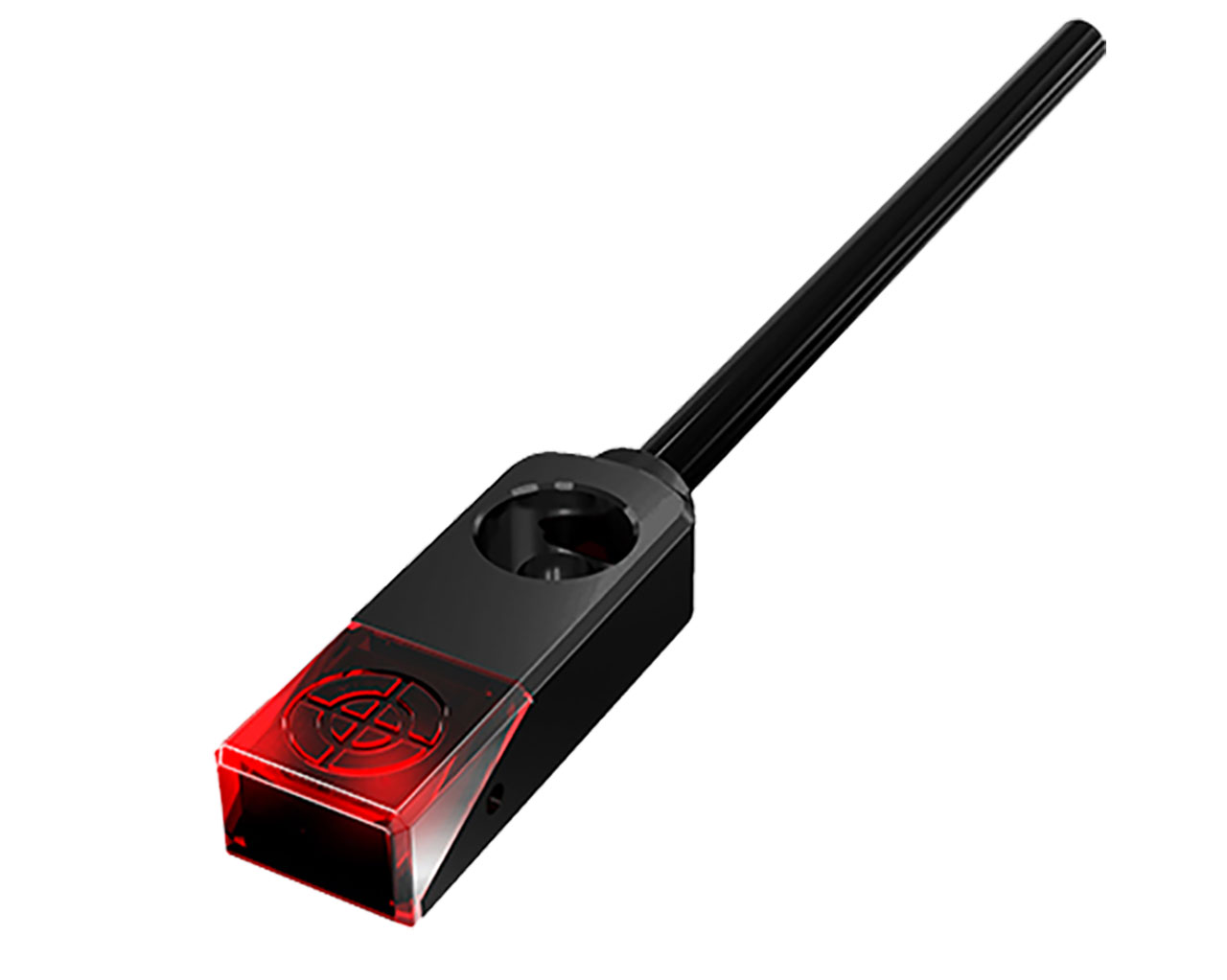 Rectangular Inductive Proximity Sensor NPN-NO 12-30VDC 100mA 1000Hz 2mm Sensing Distance Front Surface