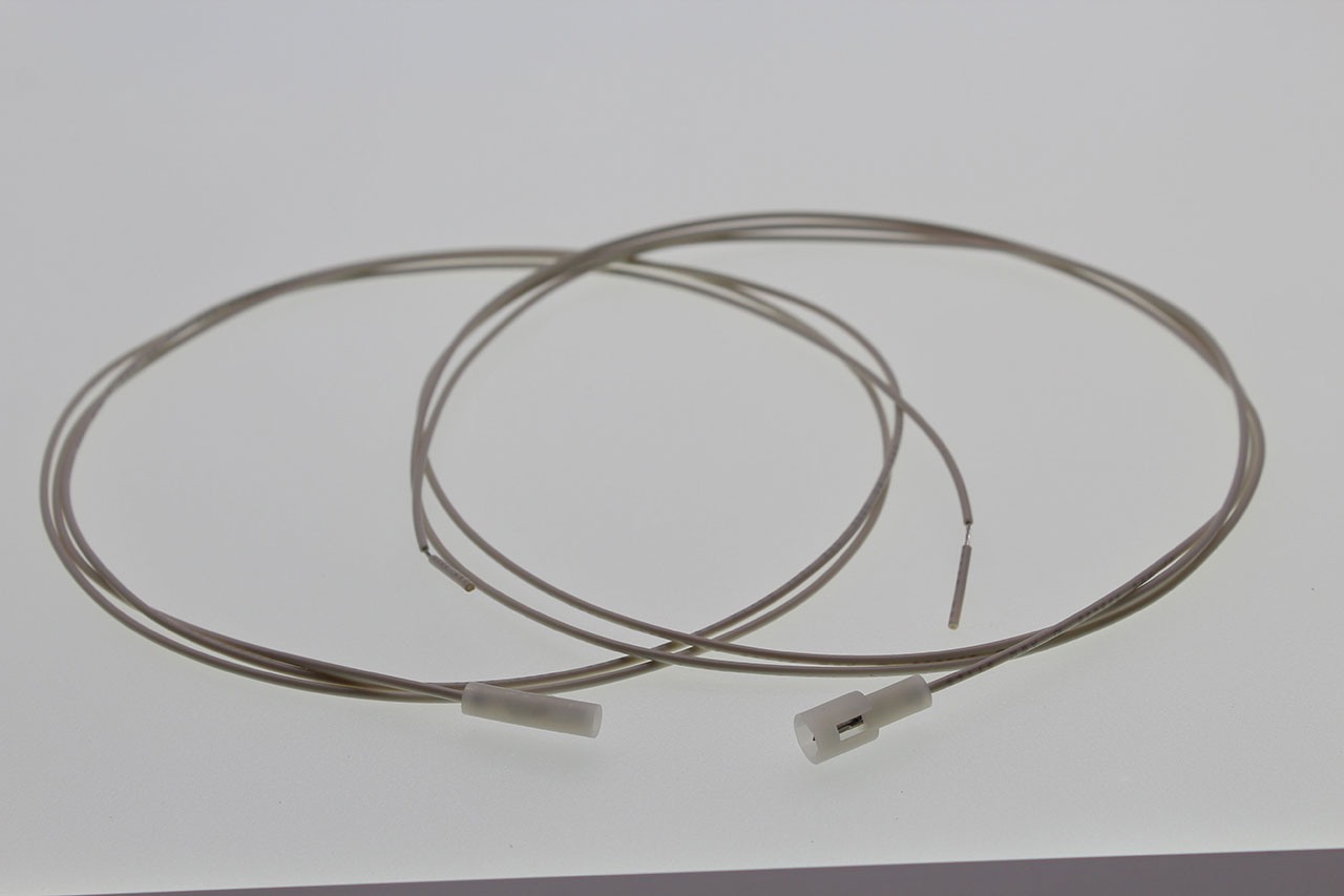 Pre-Assembled Connector Set .062 Molex 1 Circuit 250 Volt 3A 22 AWG UL1569 Wire 48"