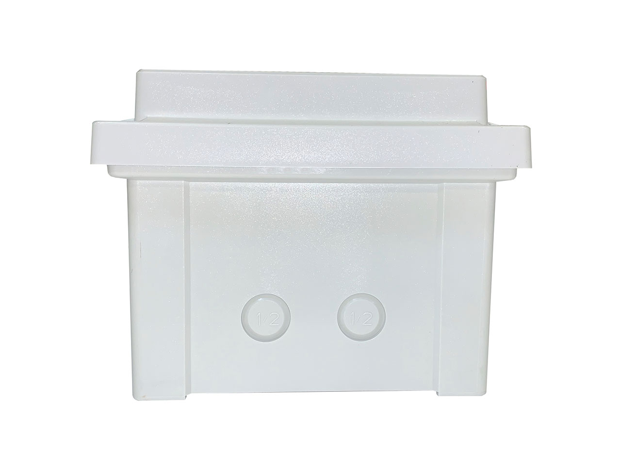 ARCA JIC 8 x 6 x 5 with Knockouts Transparent Screw Cover