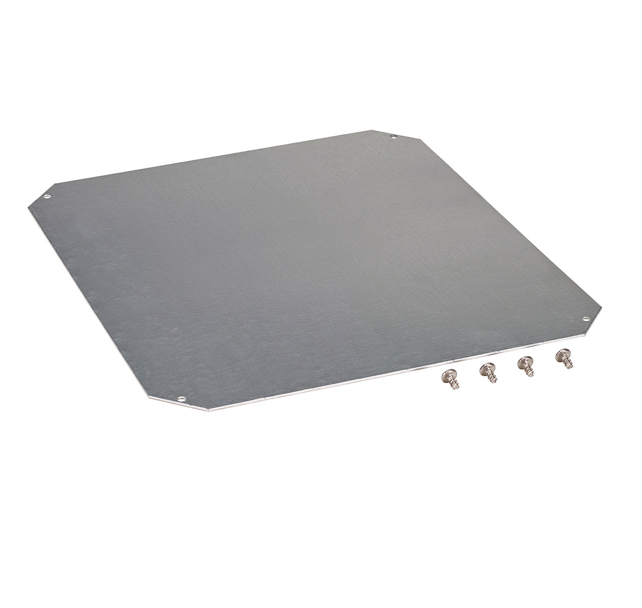 Galvanized Steel Mounting Plate for 19.7 x 19.7" Enclosures