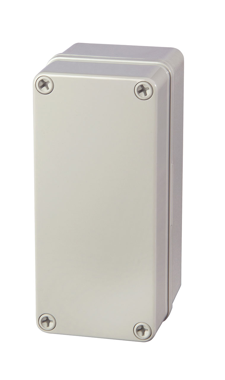 PICCOLO Polycarbonate Pushbutton Enclosure 6.7"x3.1"x3.3" and 2 x 1.2" Openings