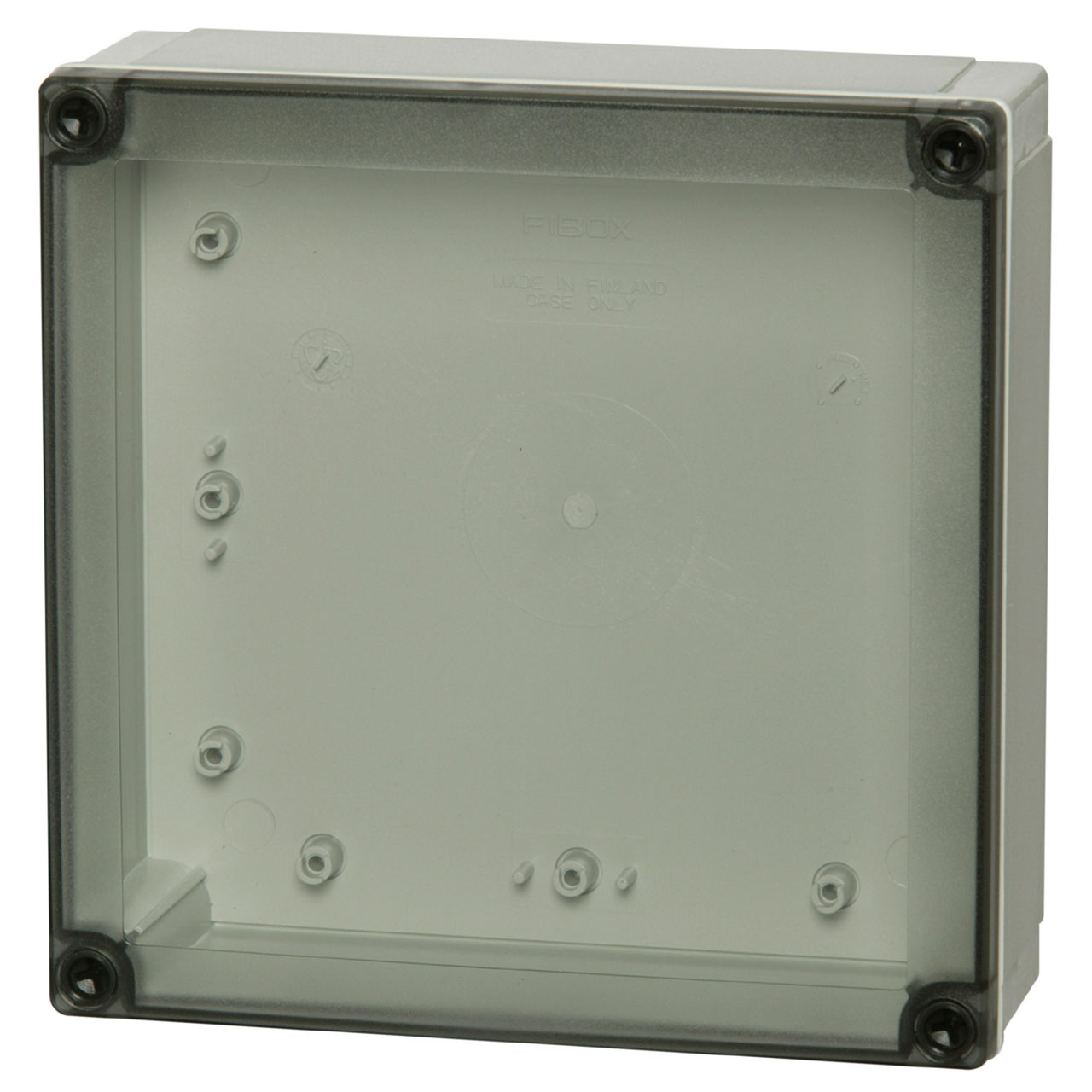 MNX Series Enclosure Polycarbonate 7.1"x7.1"x4.9" (2" base depth) Transparent Cover UL